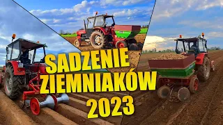 Sadzenie Ziemniaków 2023! Odmiany Europlant! Modyfikacja Sadzarki od @slomekmowi! Formowanie Redlin