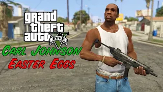 GTA 5 - Best Carl Johnson Easter Eggs! (TOP 10)