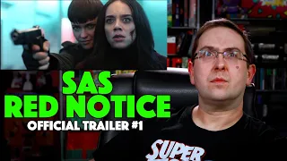 REACTION! SAS: Red Notice Trailer #1 - Sam Heughan Movie 2021