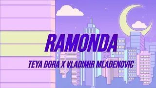 Teya Dora x Vladimir Mladenovic - Ramonda | Lyrics Visualizer (Eurovision 2024 Serbia)