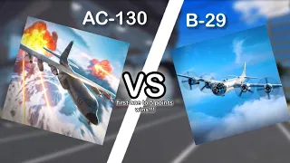 AC-130 VS B-29 which one is better??? || roblox war tycoon