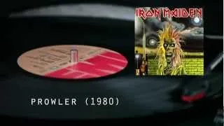 IRON MAIDEN - Prowler (studio version / vinyl video )