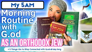 5AM Morning Routine with G.od | How we Connect with G.od as Orthodox Jewish Women in difficult times