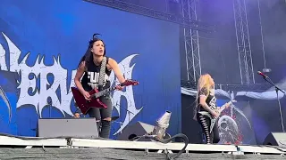 Nervosa - Perpetual Chaos & Kings Of Domination Live @ Gefle Metal Festival 2023