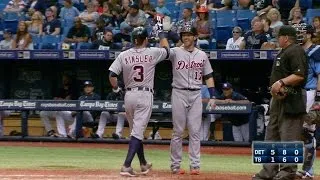 DET@TB: Kinsler hammers 200th career home run