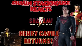 Henry Cavill Returns In Shazam Fury Of The Gods!