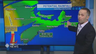 Philippe to bring wet and windy weather to Nova Scotia this weekend