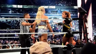 2019-04-07 WWE Wrestlemania 35 - Ronda Rousey Versus The Man Becky Lynch Versus Charlotte Highlights