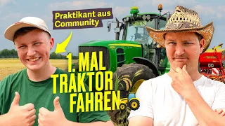 Challenge: 1 Tag Praktikum bei Landwirt Michel I Hundert Hektar Heimat