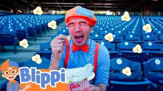 Blippi's Fun Homerun Adventure! | [BLIPPI] | Kids TV Shows | Cartoons For Kids | Fun Anime |