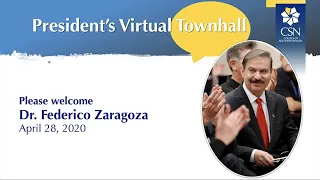 Student Virtual Town Hall April 28, 2020