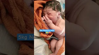 5kg Newborn baby 🐥😮 #viral #love #baby #shorts