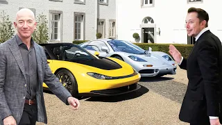 Elon Musk vs Jeff Bezos Surprising Car Collections