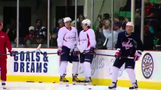 Alex Ovechkin Mic'd Up at Hockeyville Skate 9/14/13