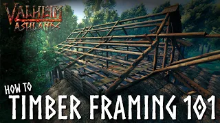 How to build realistic and immersive timber frames in VALHEIM