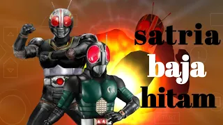 Taunya dulu sih robot || satria baja hitam || Kamen rider black vs Kamen rider black RX .#gameplay