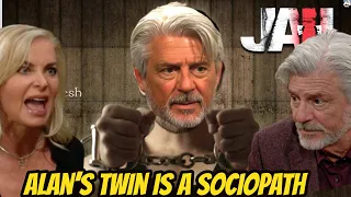 Shock ! Ashley is haunted by the fact that her ex-husband is Alan's twin brother Y&R Spoilers