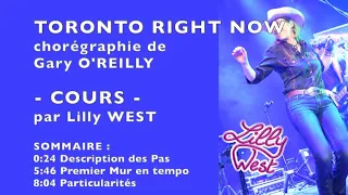 [COURS] TORONTO RIGHT NOW de Gary O'REILLY, enseignée par Lilly WEST