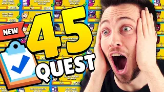 45 Küldetés Teljesítése Egyben! BUTA ÖTLET! / Brawl Stars Magyarul