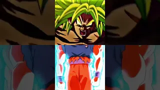 Broly LSSJ full power vs goku all forms