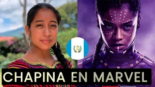 María Mercedes la Chapina Actriz en el mundo de Marvel  (Wacanda Forever)