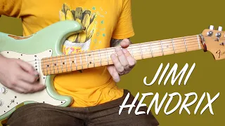 Jimi Hendrix Rhythm Tricks - Guitar Tutorial with Tabs