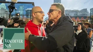 Activists disrupt anti-pot rally | Vancouver Sun