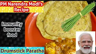 Drumstick paratha|PM Narendra Modiji's Favourite Recipe|Immunity booster recipe|Moringa paratha