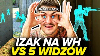 IZAK NA WH vs 5 WIDZÓW W CS:GO