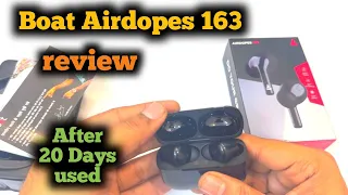 Boat Airdopes 163 review after 20 Days used is me kya problem Arahi hai sub kuch is video me