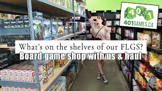 What's on the shelves at our FLGS? | 401 GAMES | I found my current grail game!