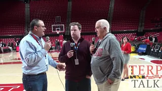 Postgame Maryland Basketball  v Wisconsin 2019 01 14