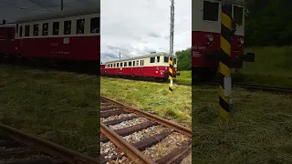 historický vlak v Hronskéj Dúbrave