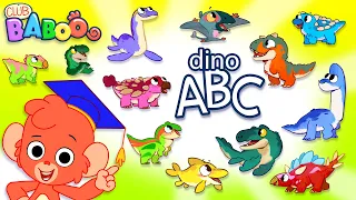 Learn the ABC with Cute Baby DINO names for Kids | Club Baboo | Learn everything about Dinosaurs