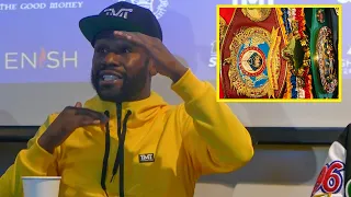 'THERE'S TOO MANY CHAMPIONS' | Floyd Mayweather Vs Aaron Chalmers press conference