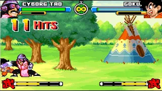 Dragon Ball: Advanced Adventure Cyborg Tao vs Goku (Hard Mode)