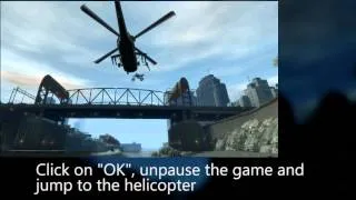 GTA IV Final Mission Helicopter Bug Fix (without Fraps)