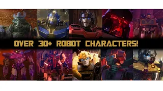 ALL 30+ Robot Character From The Transformers One Trailer!