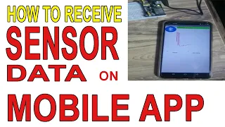 How to  Receive Sensor data from Arduino | MIT app inventor receive data from Arduino