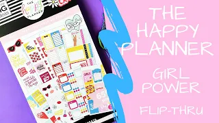 Girl Power | Sticker Book Flip-Thru | 2020 Back to Class Happy Planner Release