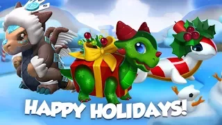 HOLLY DAYS EVENT WALKTHROUGH! Candy Cane, Arctic + Present Dragon Rewards! - DML #699