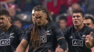 Maori All Blacks Haka at sold-out BC Place in Vancouver