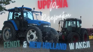 😍 UPRAWA PO RZEPAKU 🚜 FENDT & NEW HOLLAND W AKCJI 🚜👨‍🌾👨‍🌾