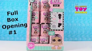 LOL Surprise Lils Full Box Series 1 Boy Girl Pet Blind Bag Opening | PSToyReviews