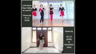 Let's Never Stop Falling In Love EZ - Line Dance (W.L.D(KOR) Beginner