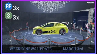 GTA Online Discounts, Bonuses & News (3rd March 2022) - GTA 5 Weekly Update