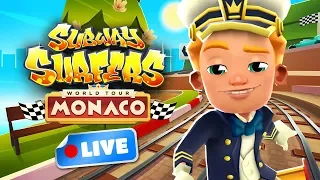 🔴 Subway Surfers World Tour 2018 - Monaco Gameplay Livestream - 6th Birthday 🎂