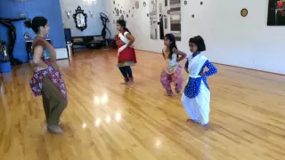 BollyNaach - Bharatnatyam Kids Beginner Class Sample