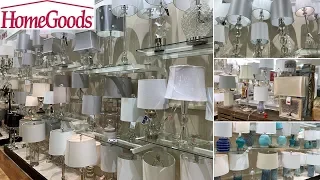 HomeGoods Decorative Crystal Lamps | Glam Home Decor I Shop With Me May 2019