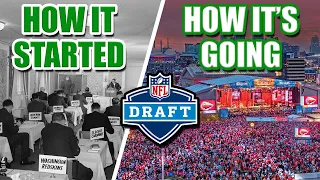 How the NFL Draft Went From 20 People in a Room to Football's Biggest Event